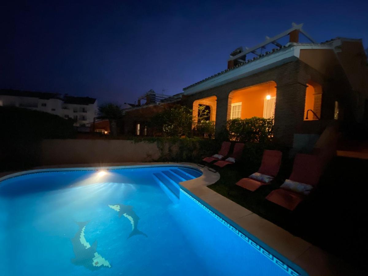 Villa With Heated Private Pool, Sea View& Turkish Sauna Benalmádena Dış mekan fotoğraf